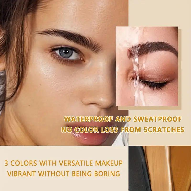 Eyelash & Brow Tint 3 Colors Available - Waterproof, Sweatproof, and Long-Lasting - Easy to Operate and Understand - Quick Coloring and High Color Development - Versatile Makeup Cosmetic