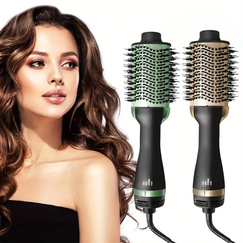 Multifunctional hot air brush, hair dryer, hair straightener, curling comb in one step, professional salon hair styling tool, best gift for women