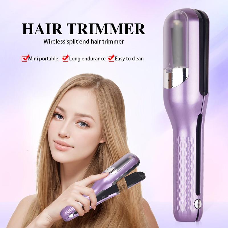 Automatic Electric Hair Clipper, Multifunctional Type-c Rechargeable Hair Split End Clipper, Portable Wireless Hair Trimmer, Hair Care Tool for Gift, Christmas Gift