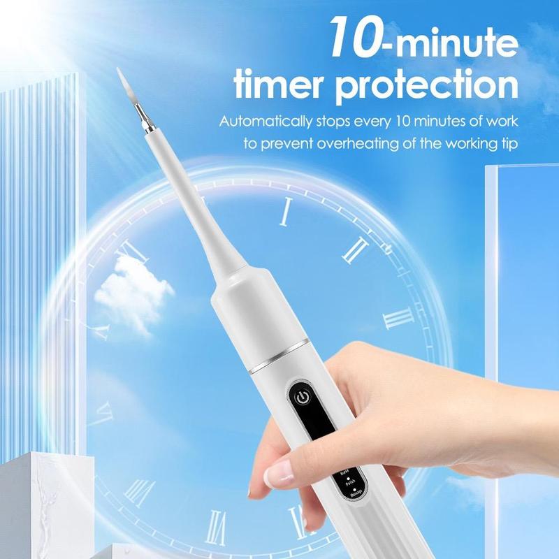 2 in 1 Electric Teeth Cleaner with  Automatic Timer, 1 Box Electric Toothbrush & Replacement Brush Head, Portable Oral Care Tool for Home & Travel