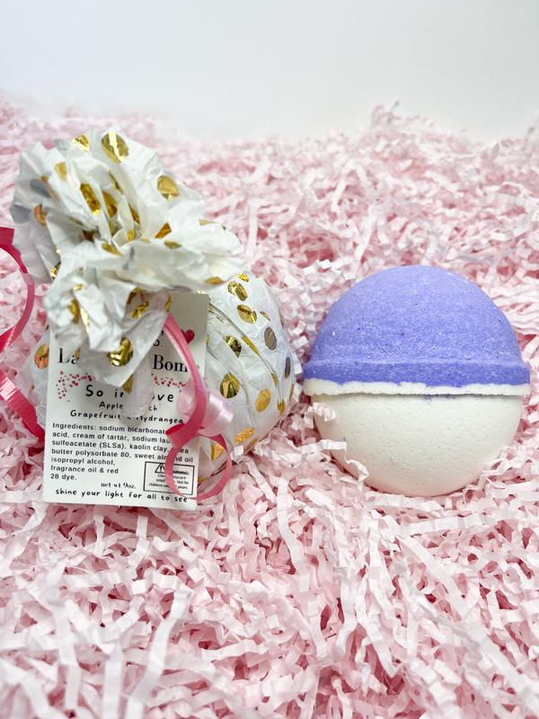 Bath Bliss Bombs for Soaking