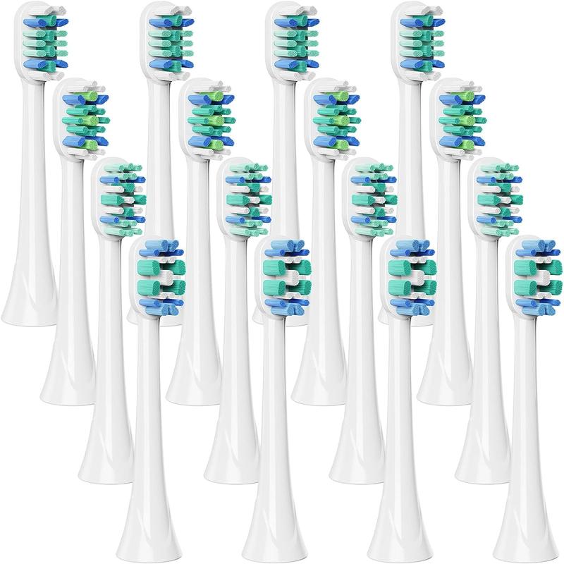 Toothbrush Replacement Heads, 16pcs set Electric Toothbrush Heads, Compatible With Sonicare Click On Brush Handles 4100 5100