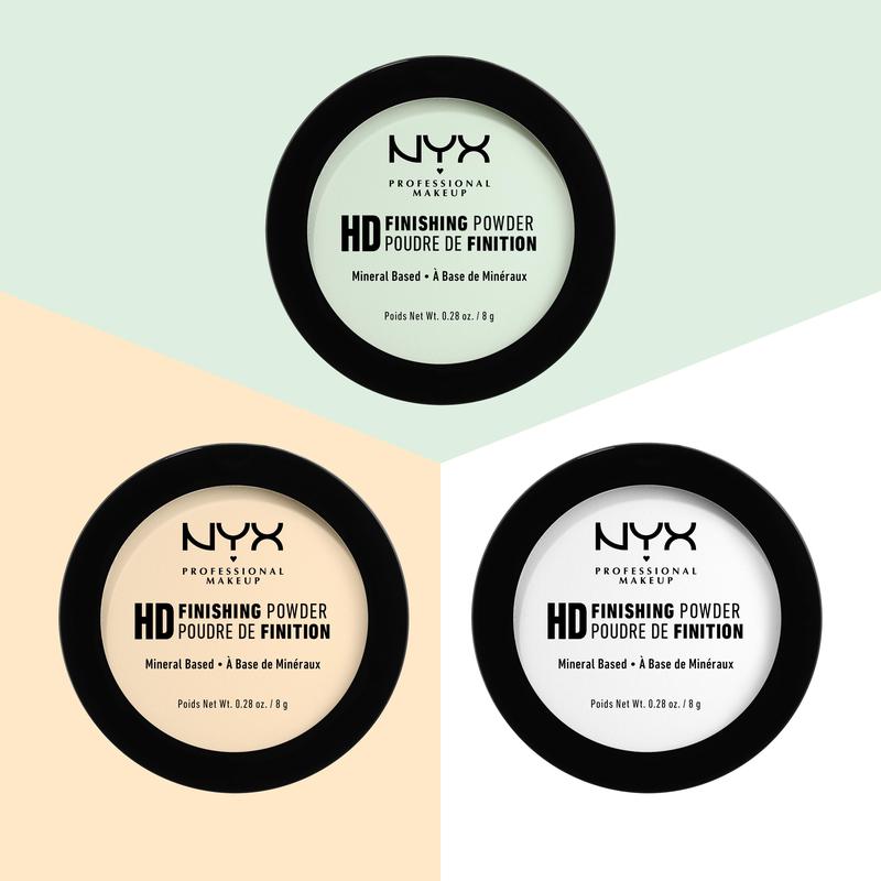 HD Finishing Powder, Pressed Setting Powder, NYX Professional Makeup