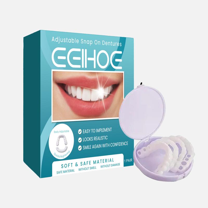 EELHOE-The perfect temporary braces, adjustable clasp, tooth protector, natural and comfortable