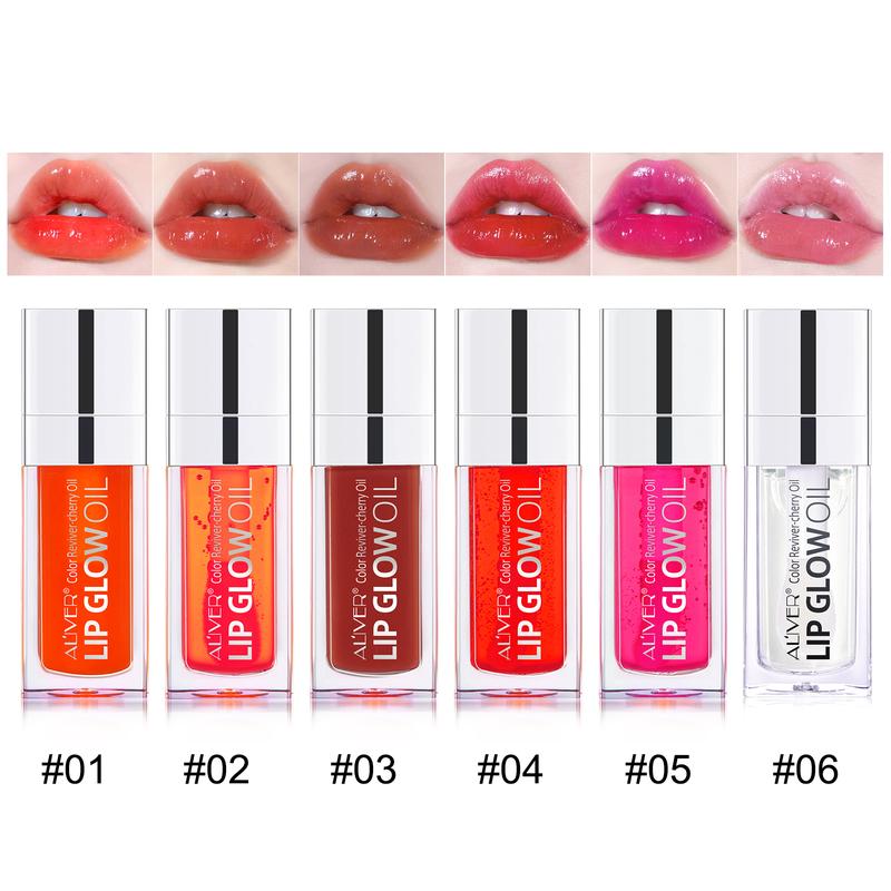 Aliver 6 Colors Wine Lip Tint, Wine Lipstick, Natural Liquid Lipstick Long Lasting Mini Make Up Lip Gloss Matte Lip Sticks Wine Bottle  0.24 Ounce (Pack of 6)