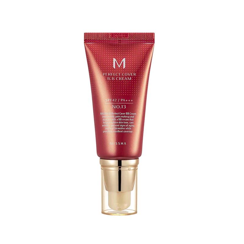 [Missha] M Pefect Covering BB Cream SPF42 PA+++ 50ml (7 Colors), Long-Lasting, Anti-Aging Ingredients, Medium to Full Coverage, Multi-Functional