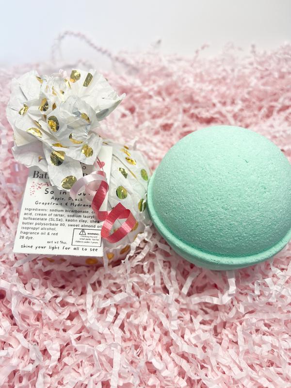 Bath Bliss Bombs for Soaking