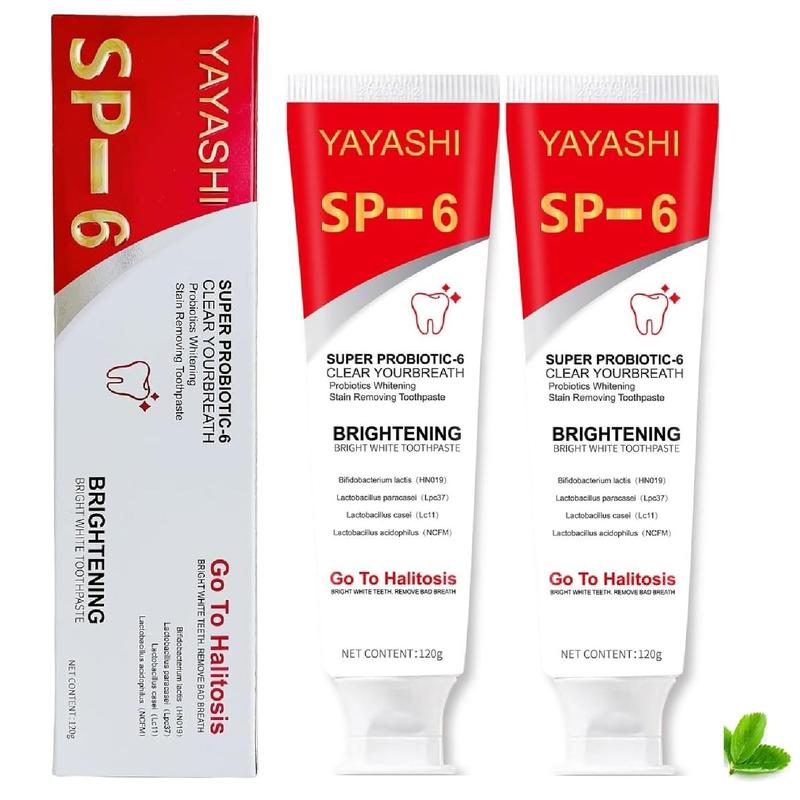 YAYASHI SP-6 Toothpaste  Oral Health Management,Fresh Breath,sp6 probiotic toothpaste whitening,healthy toothpaste,pasta dental,pasta de dientes pasta dental oral health natural oral healthy  toothpaste