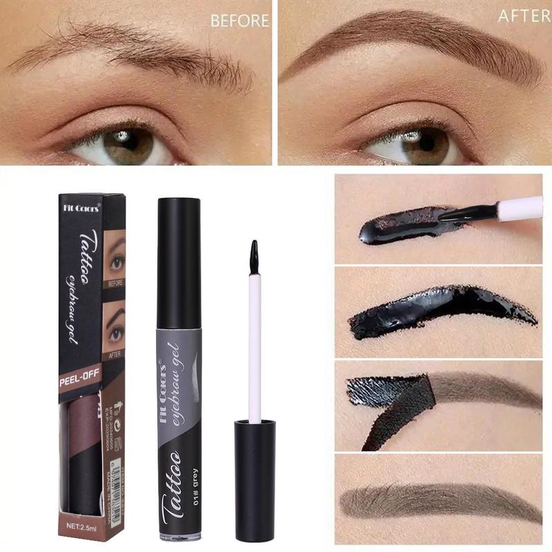 Tear-off Eyebrow Tinting Gel, 1 Count Long Lasting Waterproof Eyebrow Gel, Eyebrow Makeup Tool for Women & Girls, Eye Makeup Products