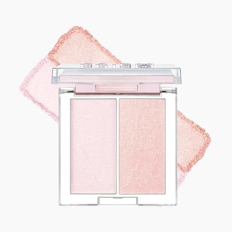 [CLIO Official Shop] CLIO PRISM Highlighter Duo | Glitter & Shimmer Makeup Bronzer Cosmetic