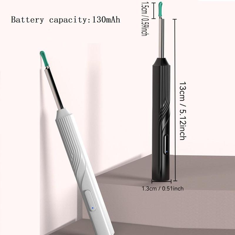 Portable Earwax Removal Tool Set, 1 Box Earwax Cleaning Tool Set with LED Light, Ear Cleaning Tool Kit for Phone