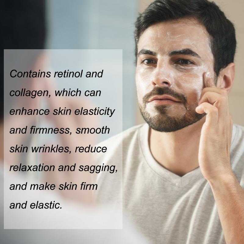 Men's anti-wrinkle cream Repair fine lines, wrinkles, firm facial skin, hydration and anti-aging cream Collagen cream; Men's anti-aging cream; Men's anti-wrinkle cream