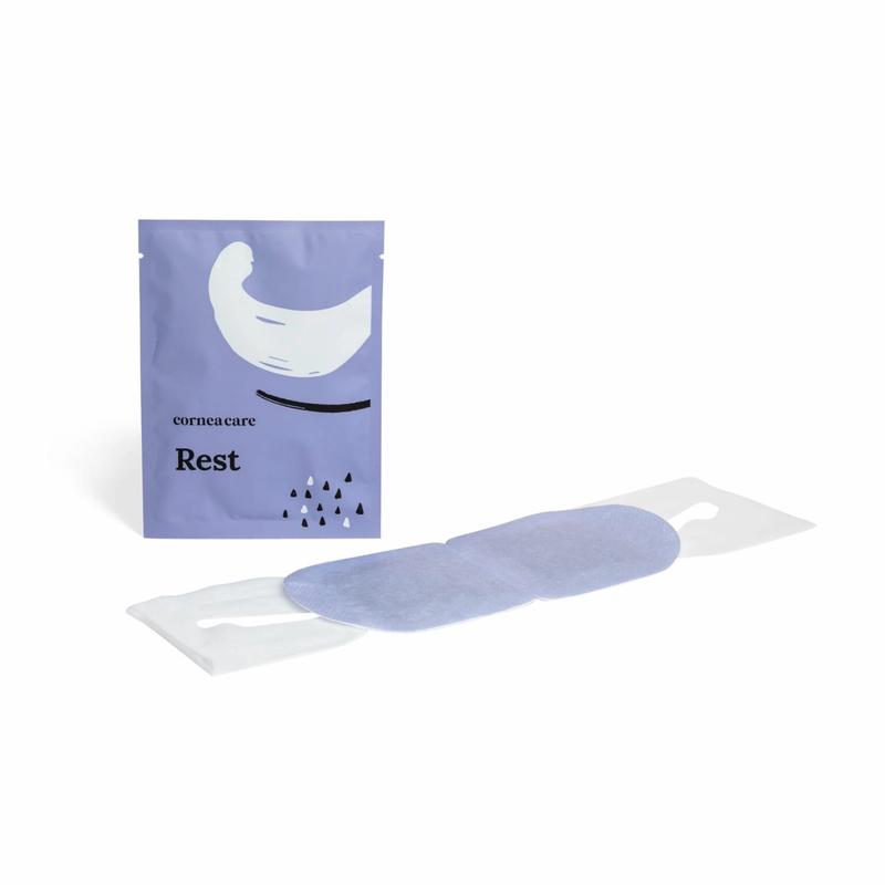 Rest Self Heating Warm Compresses, Self Heating Eye Masks, Heated Eye Mask, Dry Eye Relief, No Microwave or Washcloth Needed, Travel-friendly Skin Care Hydrating