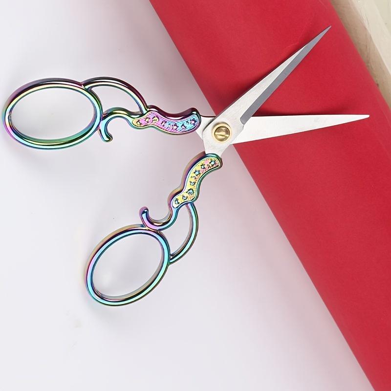 Vintage Alloy Scissors, Handmade Scissors for Nail Art, Nail Art Scissors, DIY Scissors for Nail Art, Craft, Sewing, Scrapbooking, Jewelry Making, Hair Styling