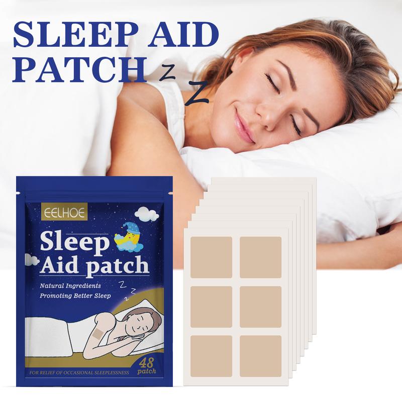 Natural Sleep Aid Patch | Relieves Muscle Tension, Fatigue & Anxiety | Enhances Sleep Quality | Ideal for Insomnia Relief & Stress Management | Promotes Relaxation for Adults