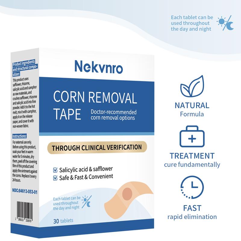 Nekvnro Corn patch, hand and foot care, remove corns, calluses, dead skin, thorns, warts, corns cream