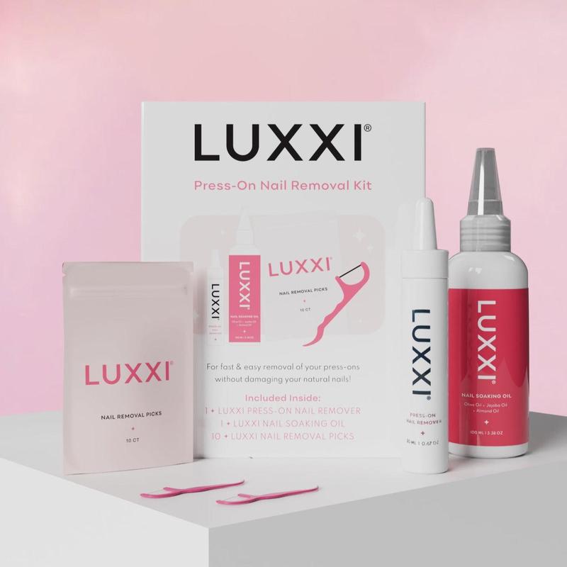 Press-On Nail Removal Kit | Everything Is Included | LUXXI Flower Lavender