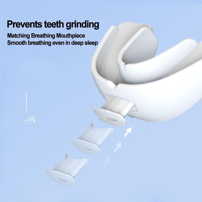 Adjustable Anti Snoring Mouth Guard Anti-Snoring Mouthpiece Sleeping Devices Bruxism Snoring Stopper Improve Sleep Mouthpiece Earplugs