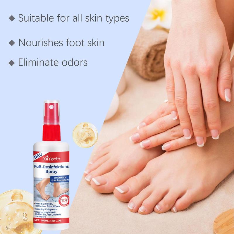 Aloe Vera Foot Spray, Freshing Foot Care Spray, Foot Care Product for Men & Women, Daily Foot Care Product for Home & Travel