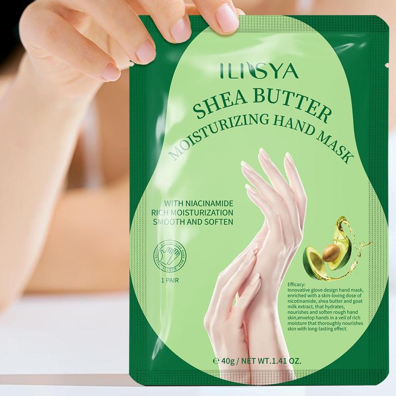 Avocado Extract Hand Mask for Dry and Cracked Hands, Moisturizing Nourishing Hand Masks, Hand Care Product for Women & Men