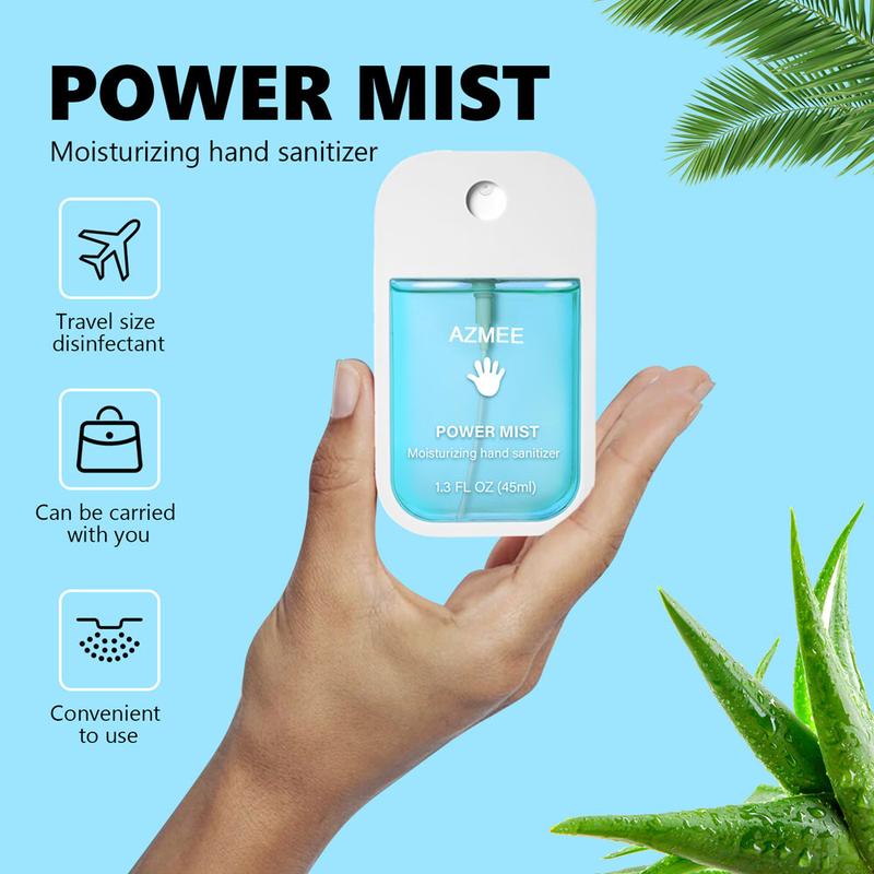 6pcs set：Touchland Hand Sanitizer & Cases