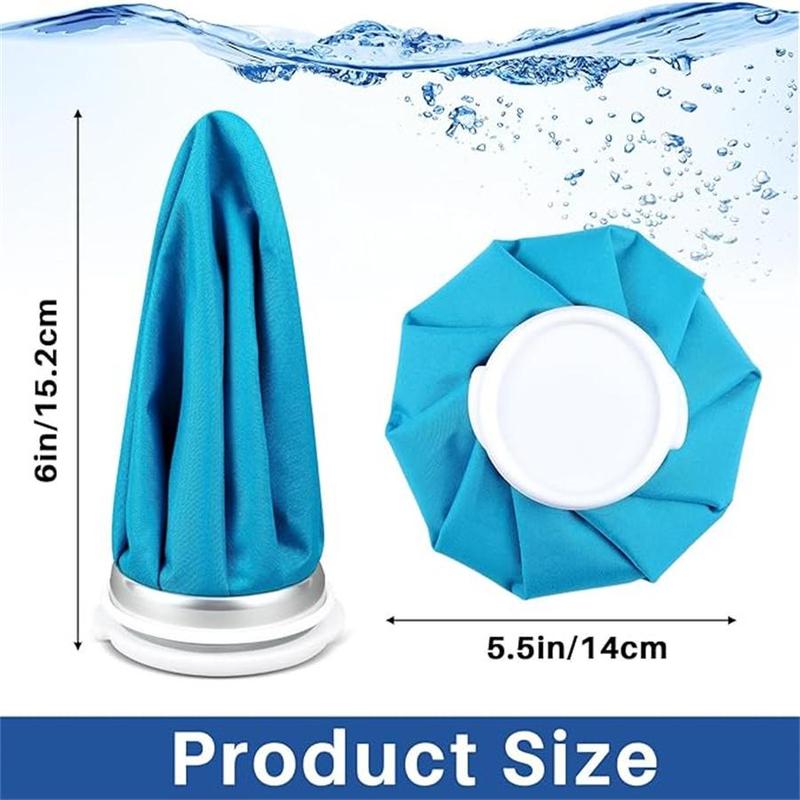 Random Color Hot & Cold Compress Ice Pack, Leak-resistant & Reusable Ice Bag, Multi-use Hot Water Bag for Eye, Face, Body