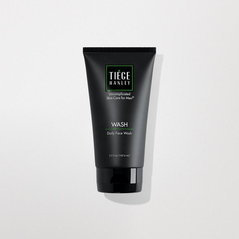 Tiege Hanley WASH Facial Cleanser for Men, Sulfate-Free, Twice a Day Use