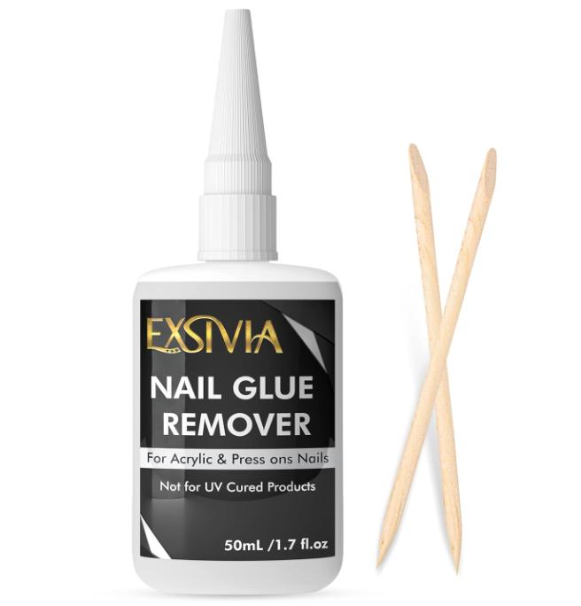 Nail Glue Remover for Press On Nails, Acrylic Nails & Glue On Nails - 50mL, Gentle & Odorless Debonder Serum