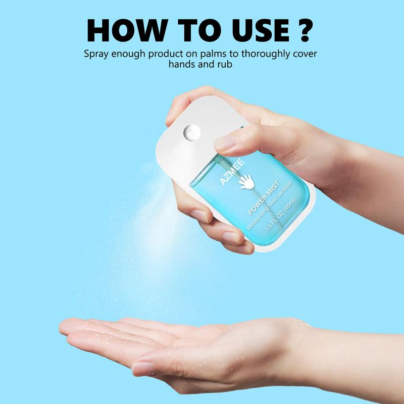 6pcs set：Touchland Hand Sanitizer & Cases