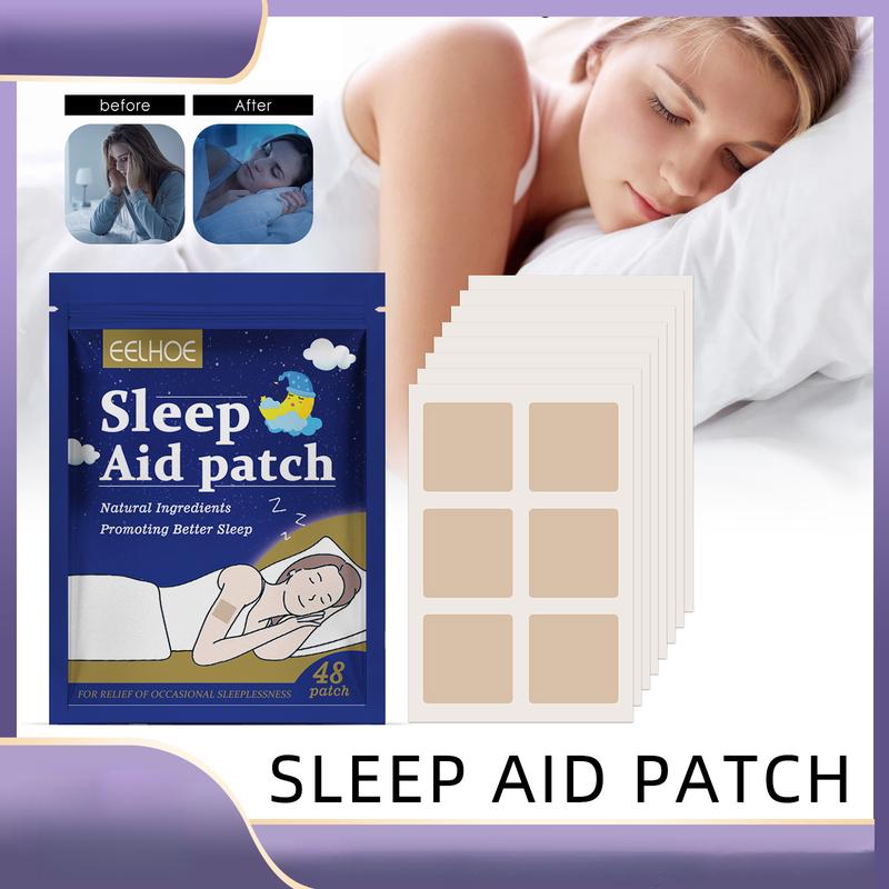 Natural Sleep Aid Patch | Relieves Muscle Tension, Fatigue & Anxiety | Enhances Sleep Quality | Ideal for Insomnia Relief & Stress Management | Promotes Relaxation for Adults