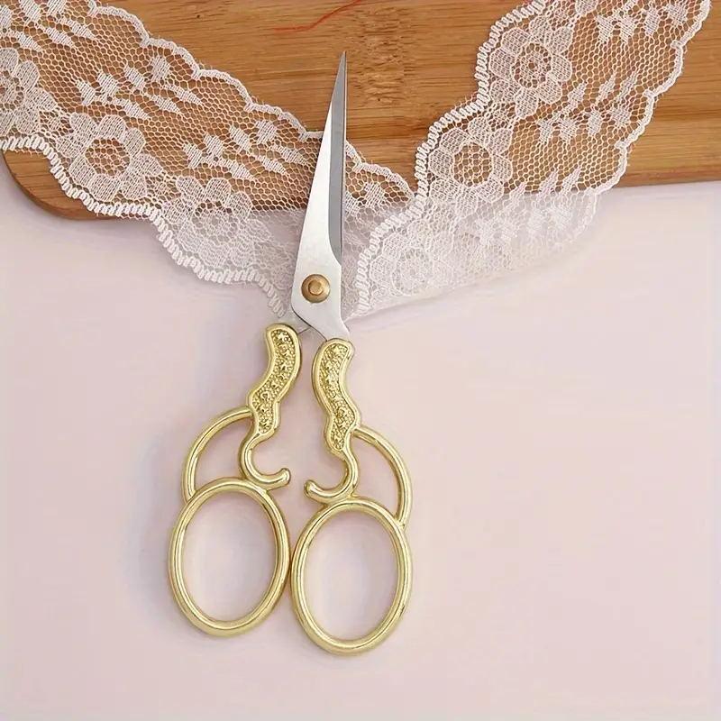 Vintage Alloy Scissors, Handmade Scissors for Nail Art, Nail Art Scissors, DIY Scissors for Nail Art, Craft, Sewing, Scrapbooking, Jewelry Making, Hair Styling