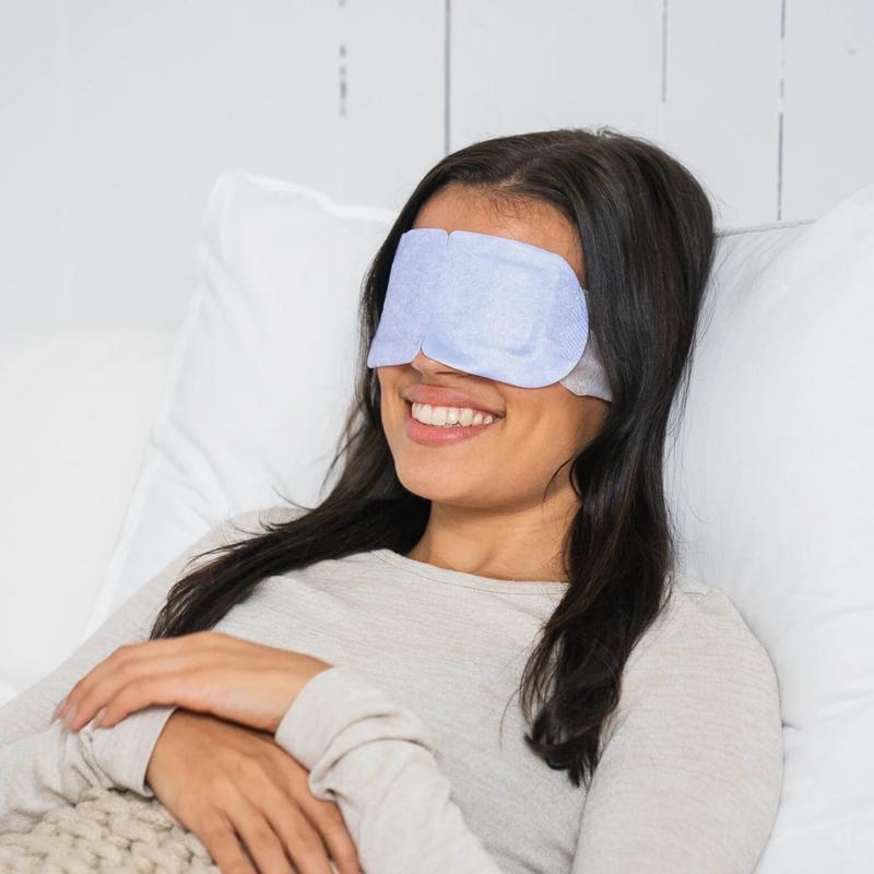 Rest Self Heating Warm Compresses, Self Heating Eye Masks, Heated Eye Mask, Dry Eye Relief, No Microwave or Washcloth Needed, Travel-friendly Skin Care Hydrating