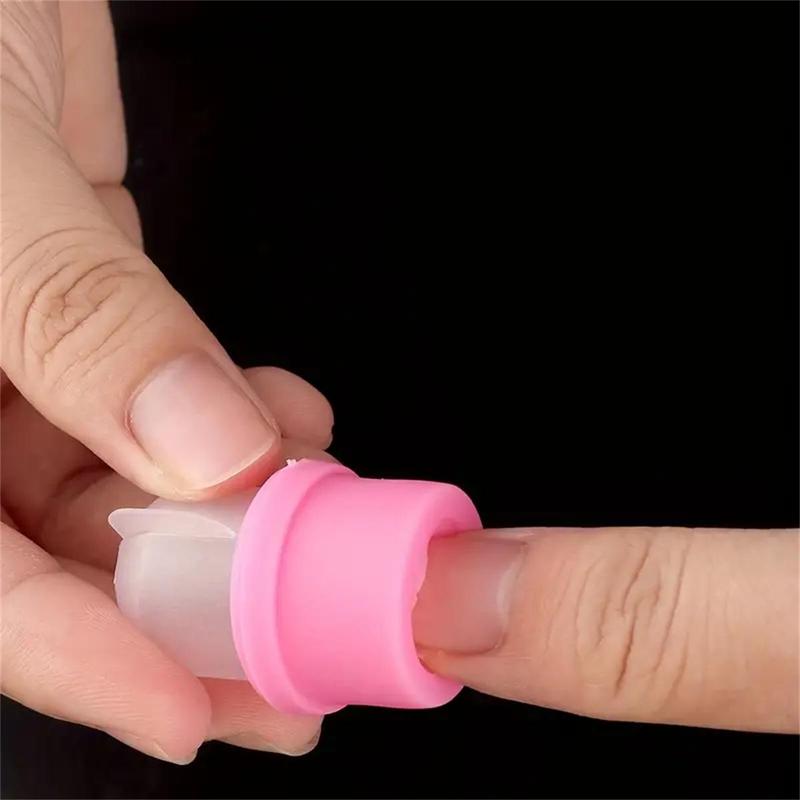 Nail Polish Remover Cap, 10pcs Nail Art Soaking Caps, Manicure Tool for Women & Girls, Christmas, Christmas Gift