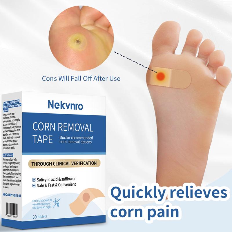 Nekvnro Corn patch, hand and foot care, remove corns, calluses, dead skin, thorns, warts, corns cream