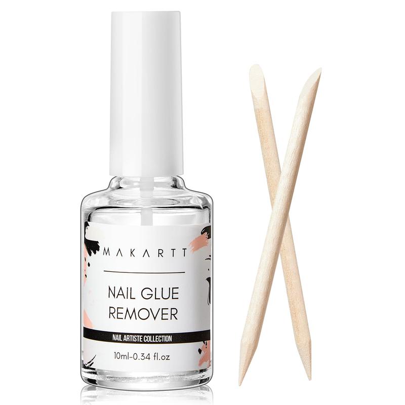 Makartt 10ML Acetone-Free Nail Glue Remover - Press-On, Acrylic, Fake Nail Adhesive Debonder (Not for Gel Polish) beautysecretnailglue Nail Care Nail Polish