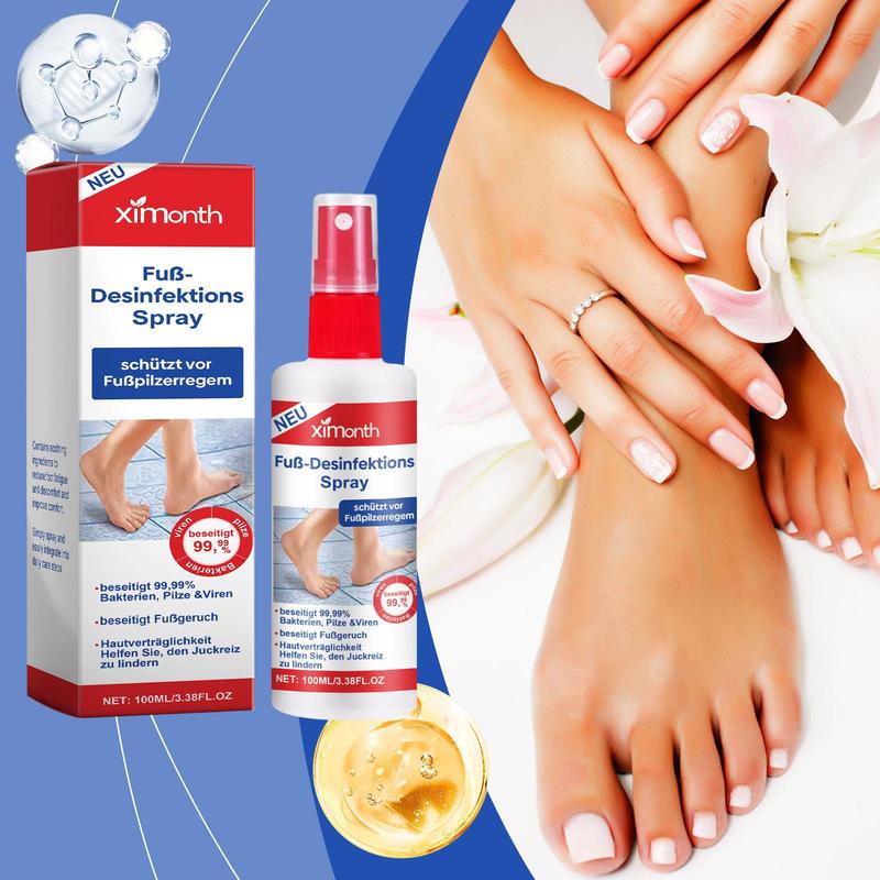 Aloe Vera Foot Spray, Freshing Foot Care Spray, Foot Care Product for Men & Women, Daily Foot Care Product for Home & Travel