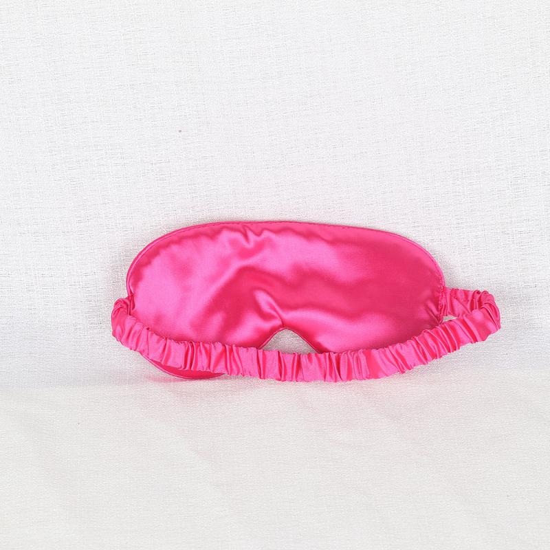 1PC Silk Eye Mask Eyeshade Cover Shade Soft Blindfold Travel Eyepatch Natural Sleeping Eye Patch Sleep Mask Women Men