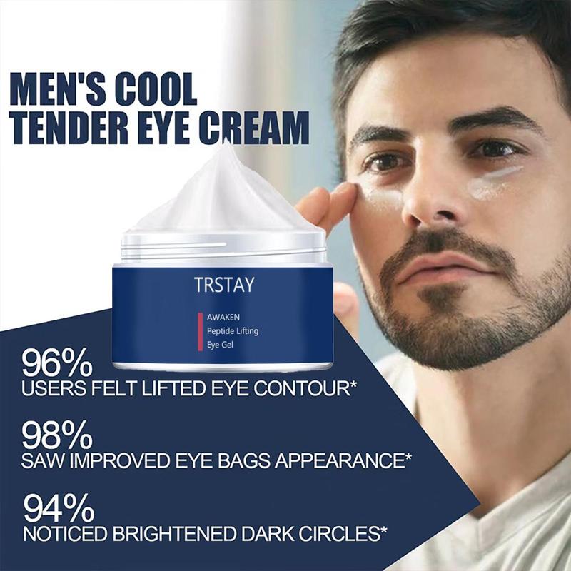 Men's Cooling Eye Cream, Eye Care Cream, Tighten and Lift Eye Cream, Moisturizing Eye Cream for Men, Daily Skincare Product for Men, Men's Personal Care Products