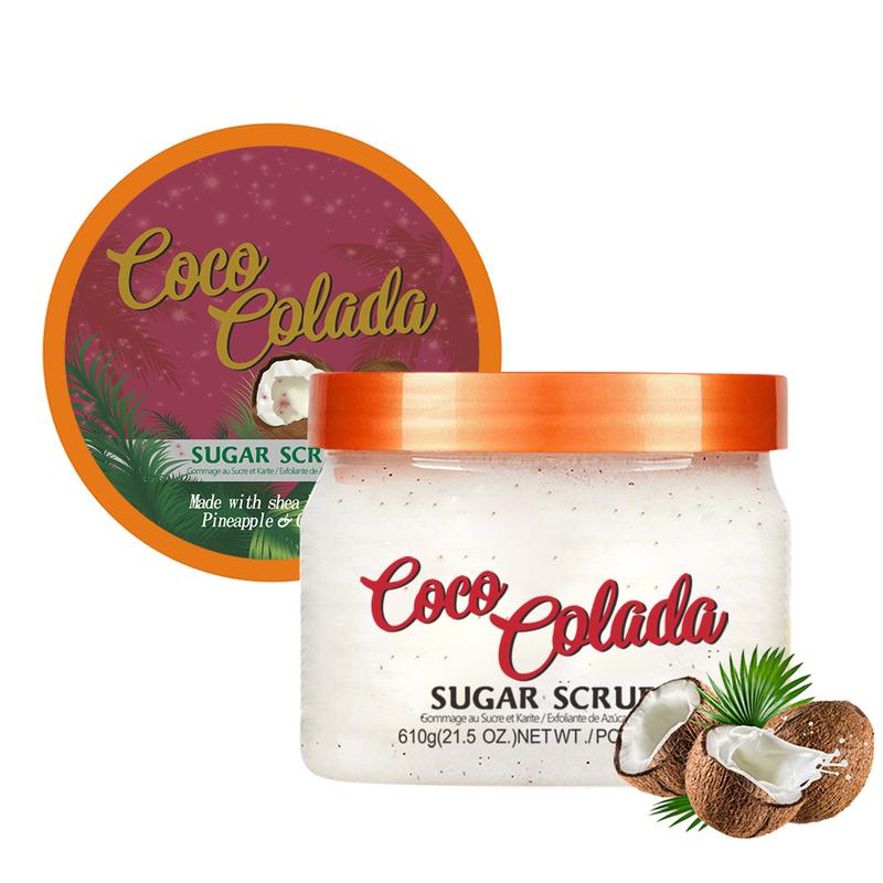 SHEA SUGAR SCRUB Sugar salt scrub cleansing exfoliates chicken body scrub