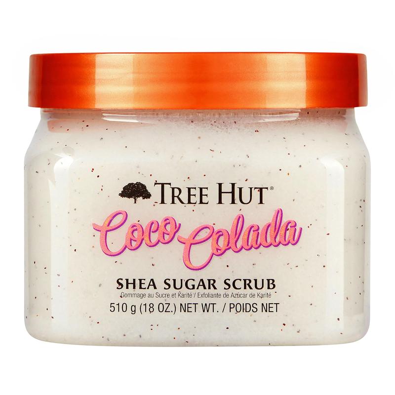 Tree Hut Strawberry Shea Sugar Exfoliating & Hydrating Body Scrub, 18 oz