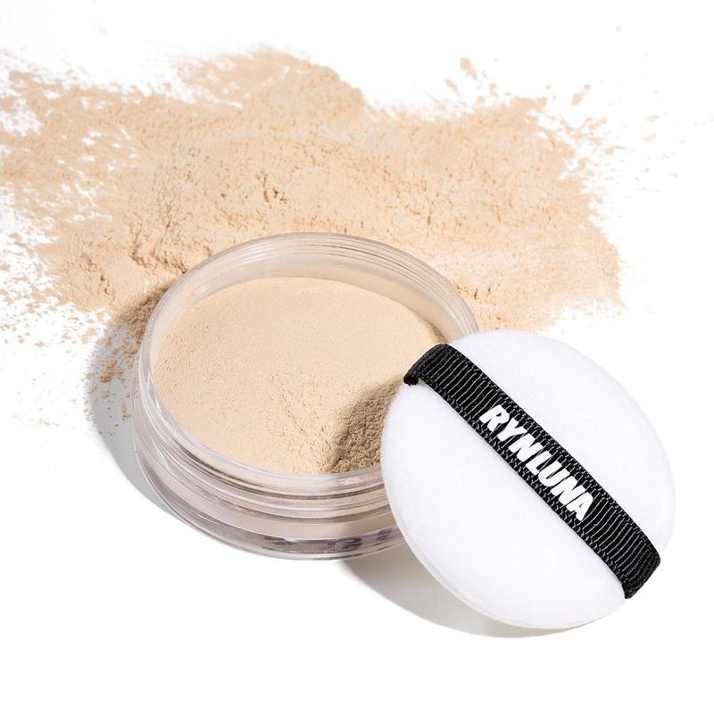 Powder Foundation, Waterproof Loose Powder, Long-wearing Oil Control Face Makeup Powder-foundation