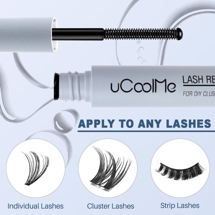 uCoolMe Lashes Remover 5 ML Lashes Cluster Remover For Beginner Friendly DIY Eyelash at Home Makeup Remover For Girls