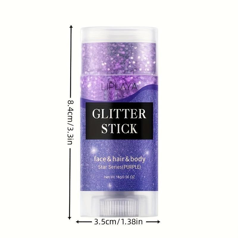 Glitter Stick for Face & Body, 1 Count Body Glitter Gel for Concerts, Parties, Music Festivals, Body Makeup Accessories for Women