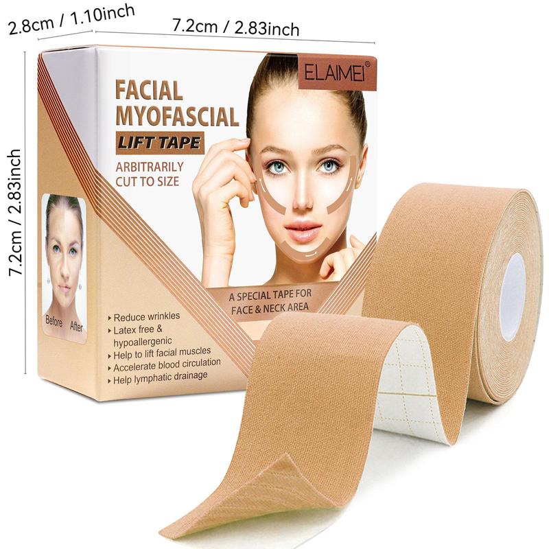 Facial Lift Tape, Breathable & Skin-friendly Face Lift Tape, Face Lifting Tape, Skin Care Tool for Women, Suitable for All Skin Types, Christmas Gift