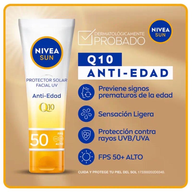 Nivea Facial Sunblock - Protection for Your Skin - Skincare, Skin Repair