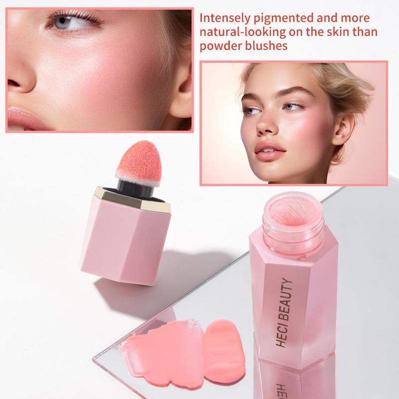 Long-Wearing Liquid Blush Makeup Set, 3 Counts set Natural Look Liquid Blush, Smudge-Proof Blush for Daily Makeup