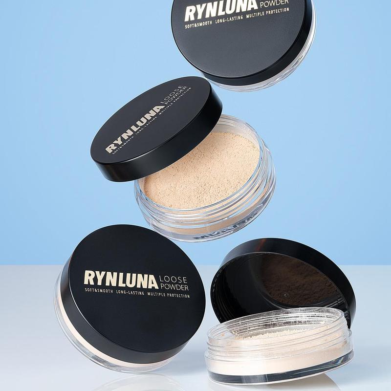 Powder Foundation, Waterproof Loose Powder, Long-wearing Oil Control Face Makeup Powder-foundation