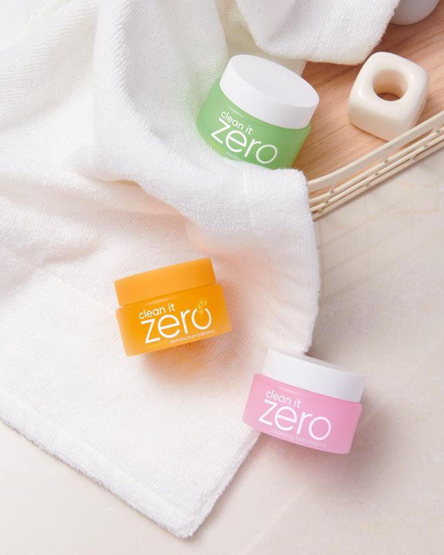 Clean it Zero Best of Balms Trio - Facial Cleanser Set - Cleansing Moisture Skincare Smooth Brightening