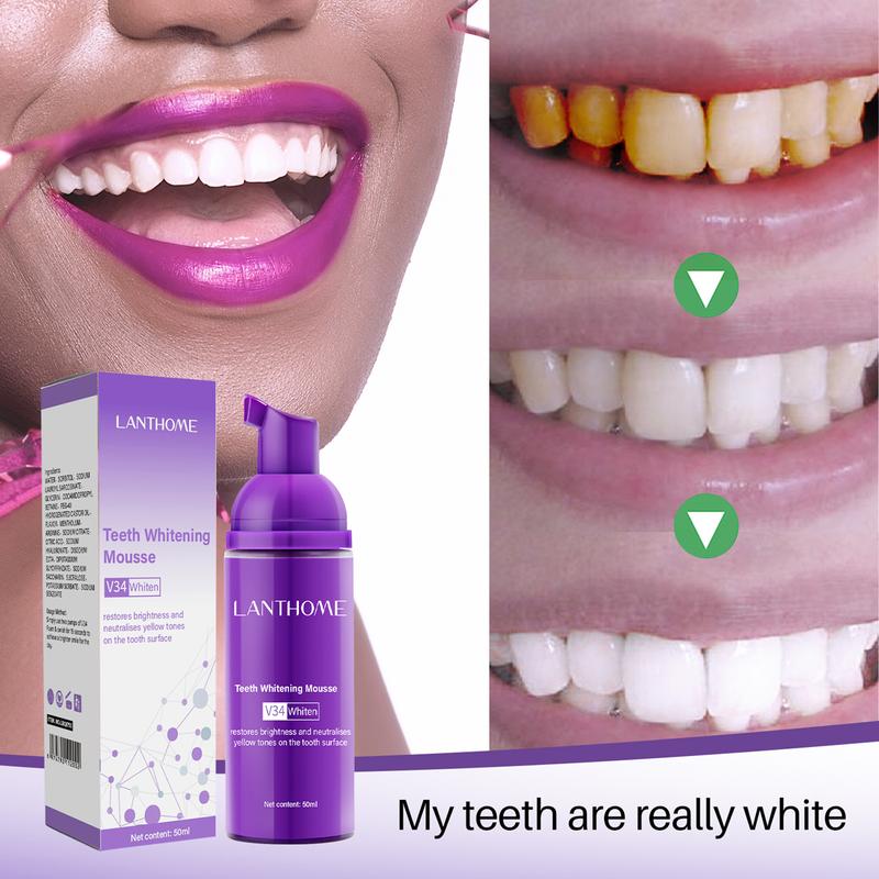 v34 Colour Corrector, Tooth Stain Concealer, Teeth Whitening Booster, Purple Toothpaste, Colour Correcting, Hismile V34, Hismile Colour Corrector, Tooth Colour Corrector