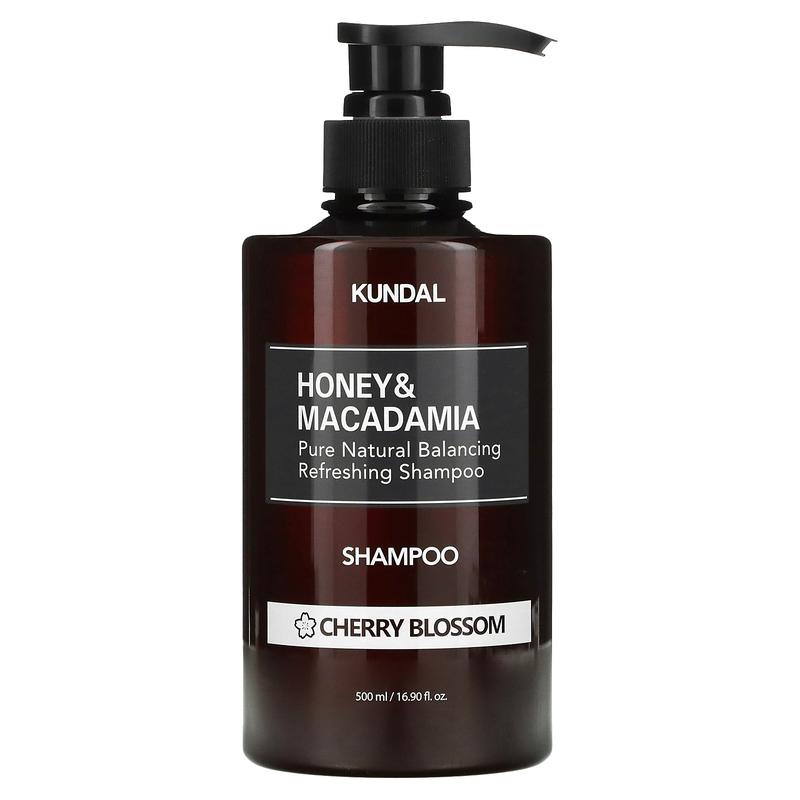 Kundal Honey & Macadamia, Shampoo, Cherry Blossom, 16.90 fl oz (500 ml)